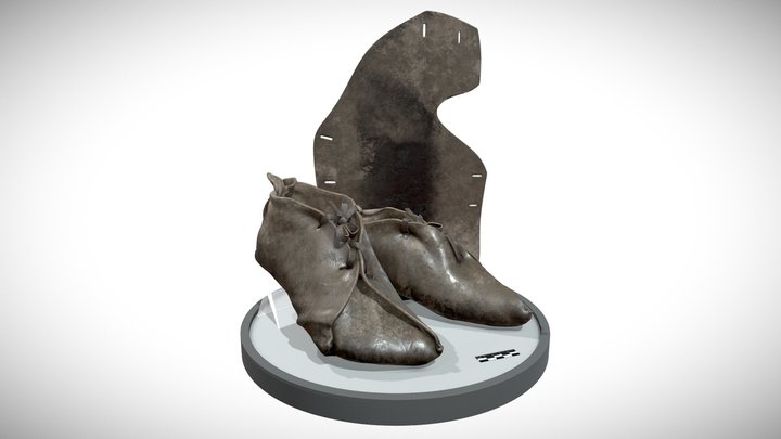Søgaards Mose shoes - a digital reconstruction 3D Model