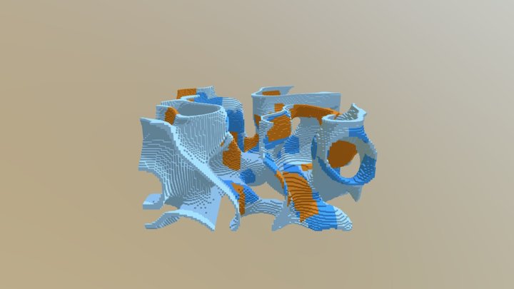 Splatoon Map 3 3D Model