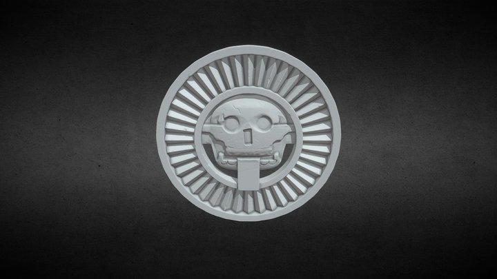 Collar Mictlantecuhtli 3D Model