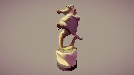 CrocRock! 3D Model