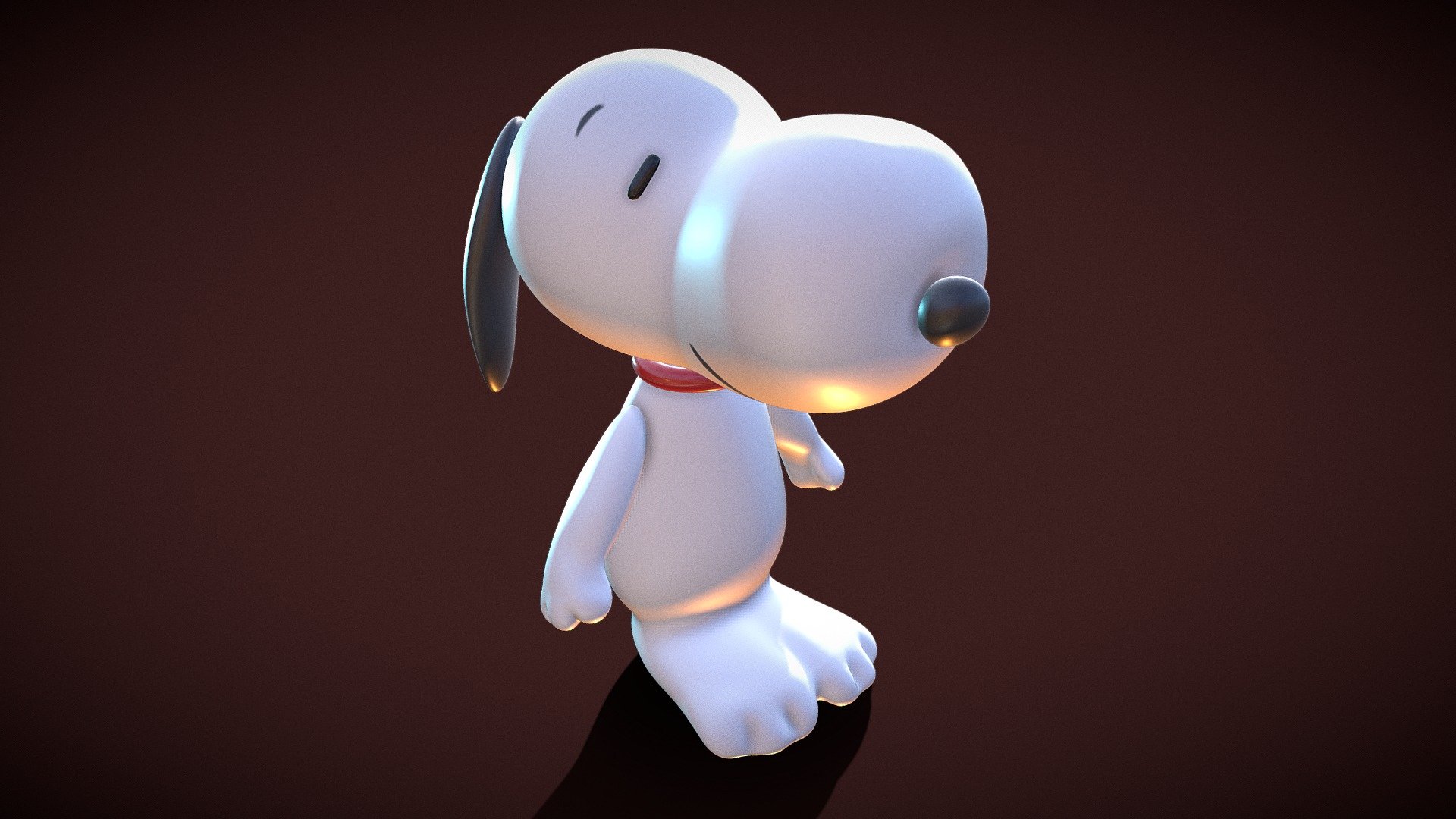 Snoopy 3d Buy Royalty Free 3d Model By Gabriel Diego Gabrieldi