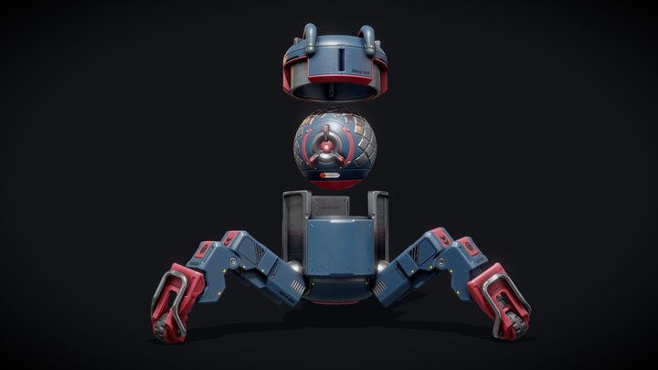 Drone Tutorial Model 3D Model