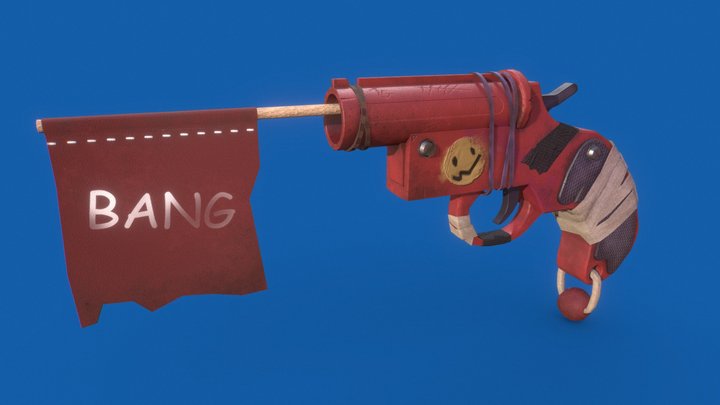 Bang Flaregun – Free 3D Model STL