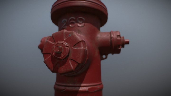 Fire hydrant 3D Model