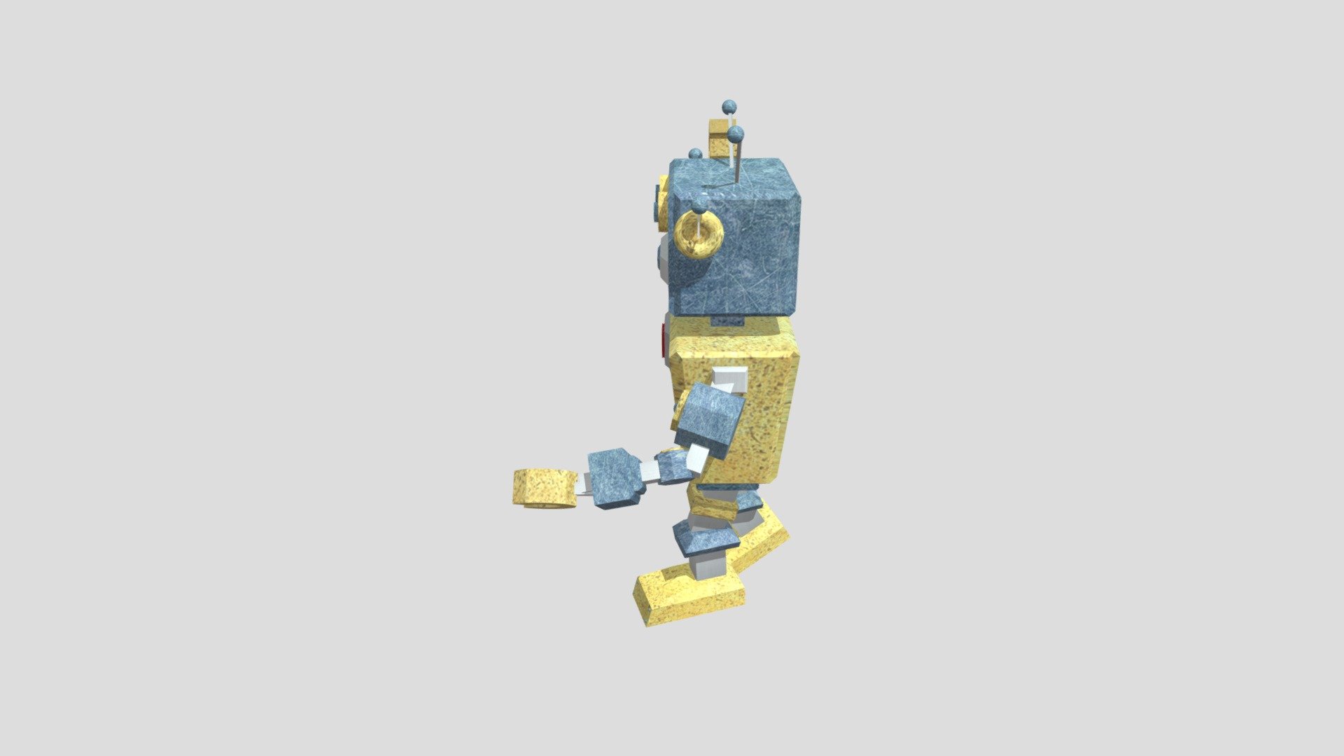 Ufaq Robot - 3D model by ufaqayaz [f1364c9] - Sketchfab