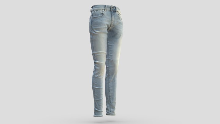 SF_Jeans 3D Model