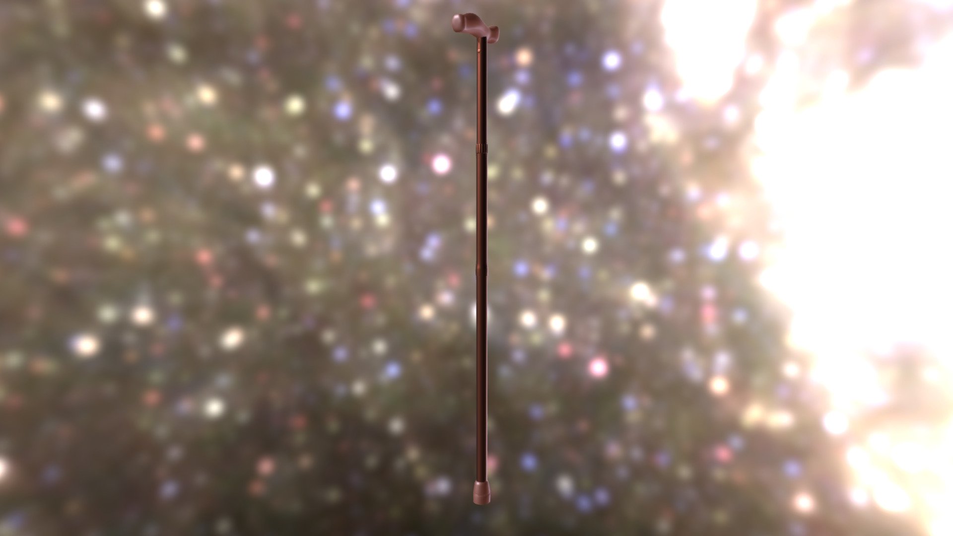 Adjustable Folding Cane Mock-up