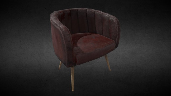 Leather Chair – Modèle 3D gratuit STL