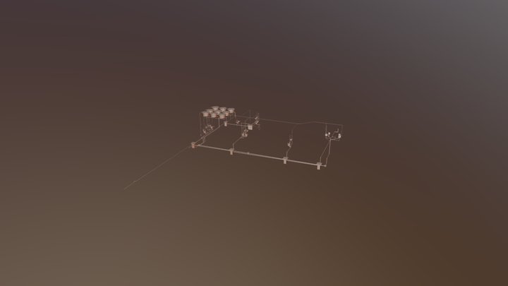 Projeto Agtran - Hidrossanitario 3D Model