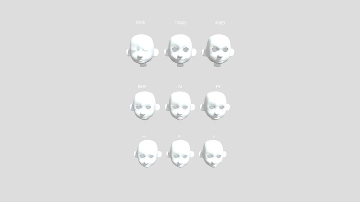 Final Project Phoneme Models 3D Model