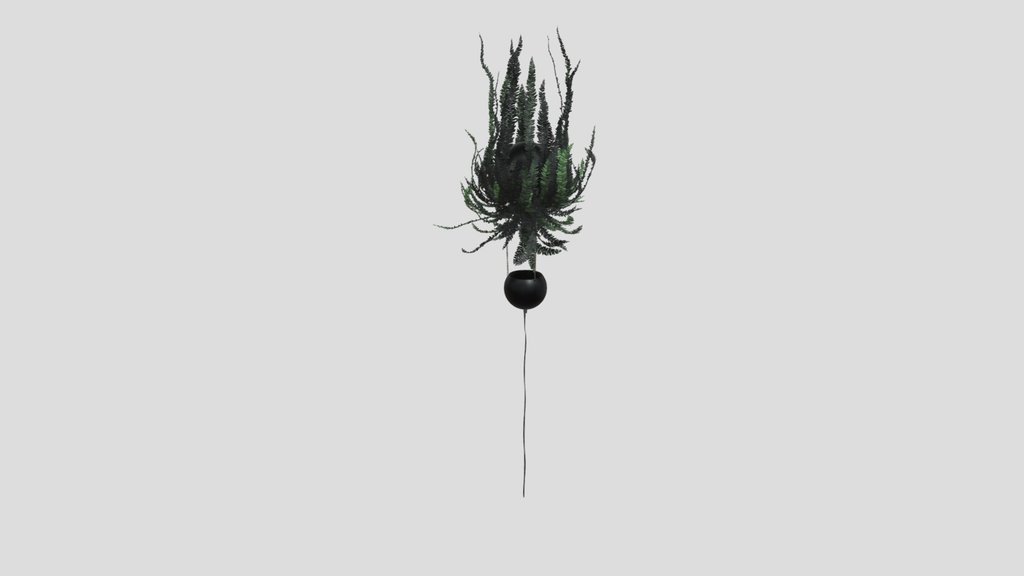 Floating Fern Pendant