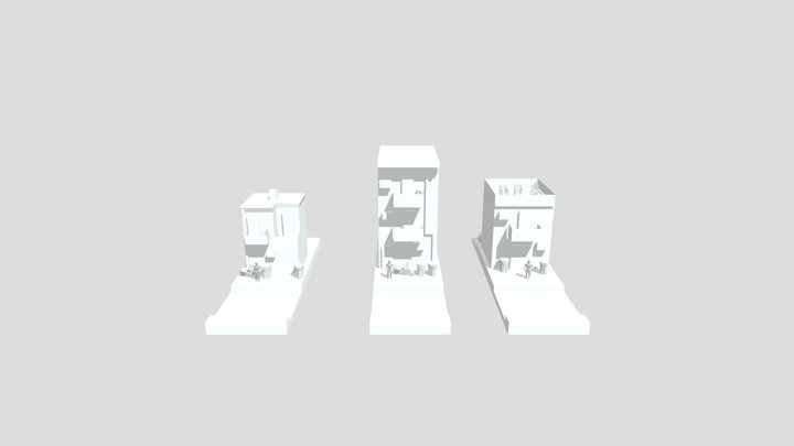 Blockouts 3D Model