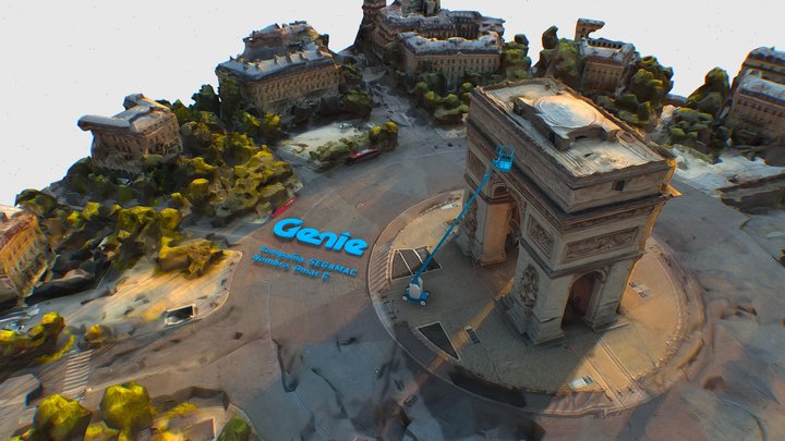 GENIE TEST 002 3D Model