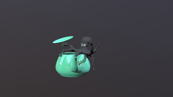Pulpo George 3D Model