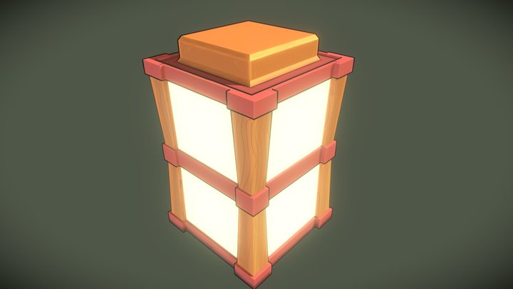 Lantern01-outline 3D Model