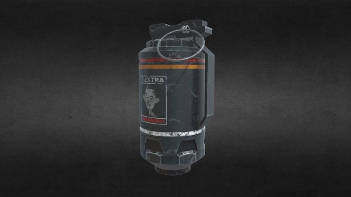 grenade 3D Model