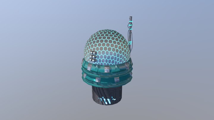 Water Pump Color 1 3D Model