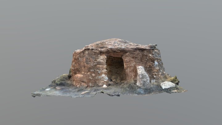 Antiguo refugio de pastores 3D Model