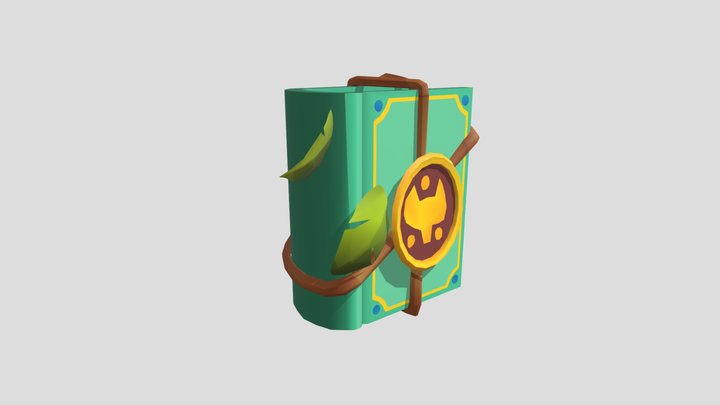 Book 3D Model