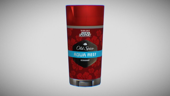 Deodorant Tutorial 3D Model