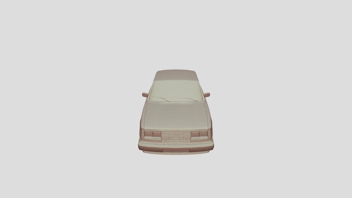 Volvo 242 Turbo Modified 1985 for 3D-printing