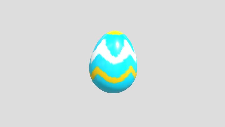 Easter Egg 2 3D Model