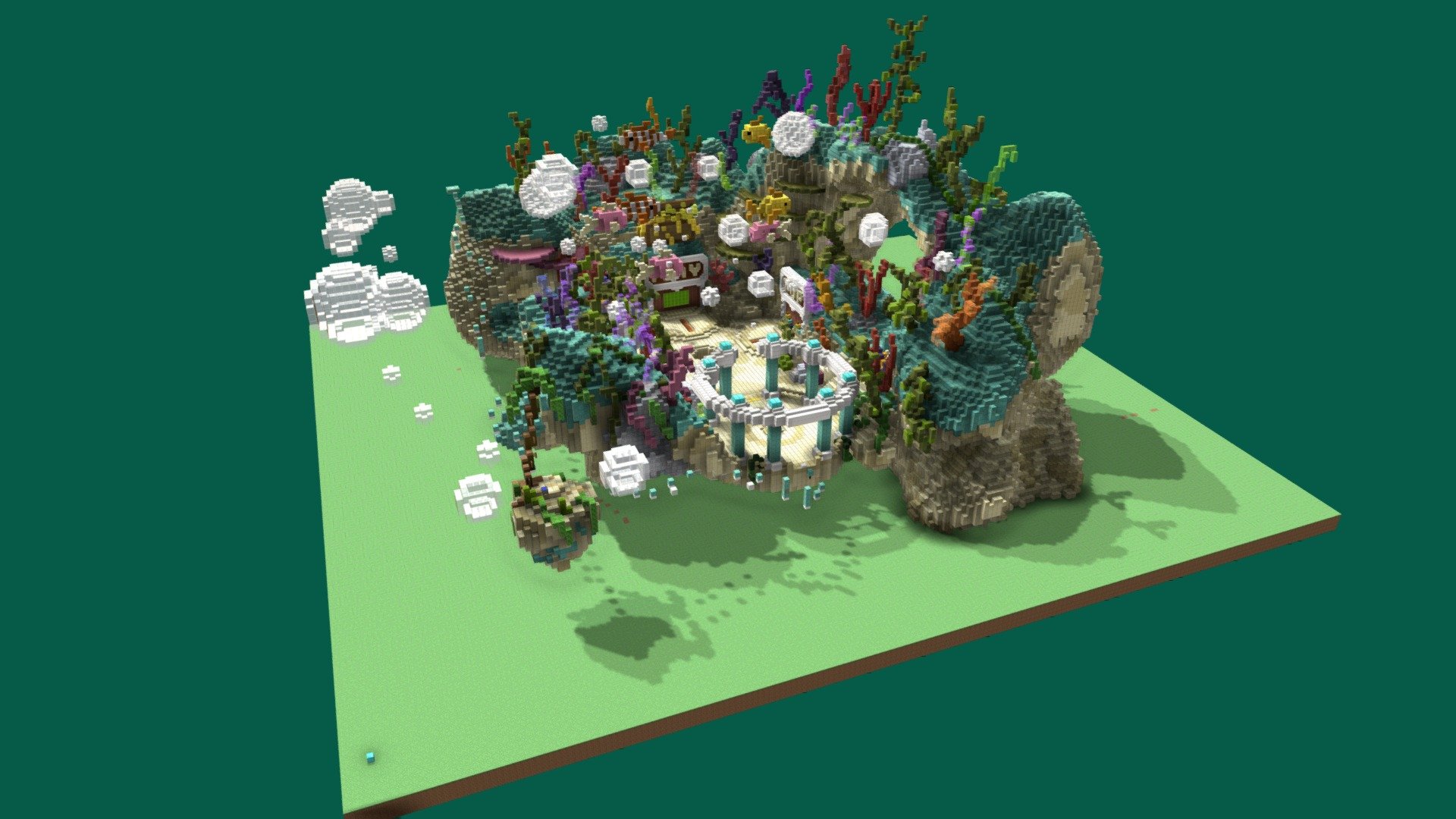 PixelMine | Atlantis Lobby - 3D model by PixelMine [f140fbe] - Sketchfab