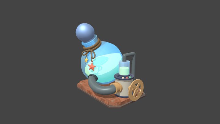 Concept Reference Textured 3D Model