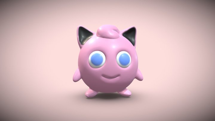 Jigglypuff 3D Model