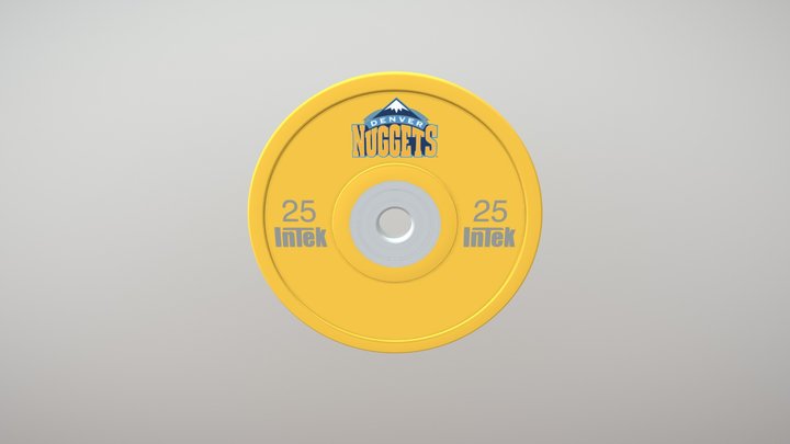 Intek Bumper - Denver Nuggets 3D Model