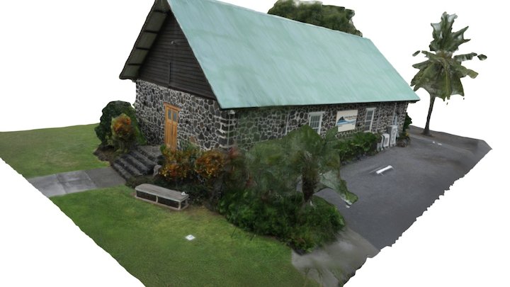 Stone Church 3D Model