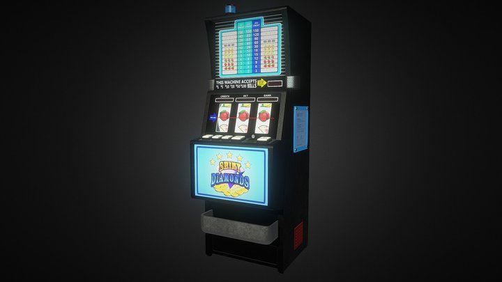 Slot Machine 3D Model