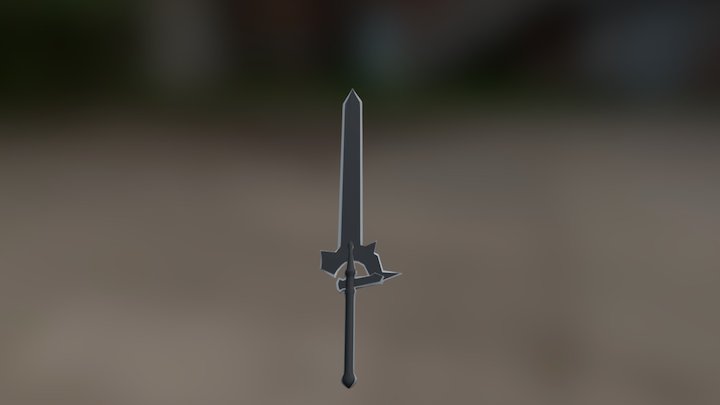 SAO Sword 3D Model
