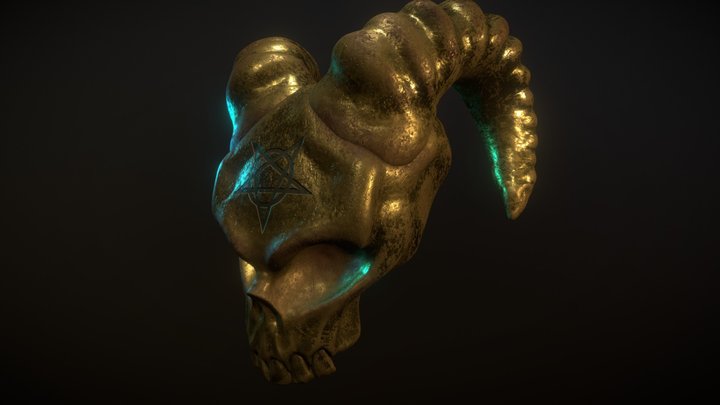 Skull 3D Model