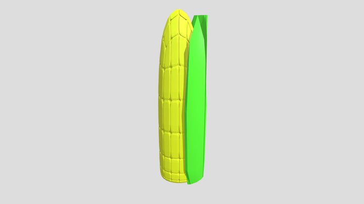 corn 3D Model