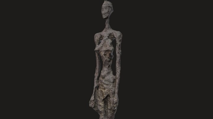 Standing Woman, Alberto Giacometti, France, 1959 3D Model