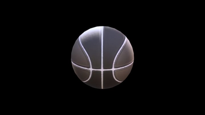 Hoops Ball 3D Model