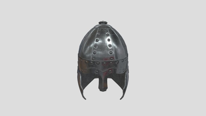 Deir el Medina Helmet 3D Model