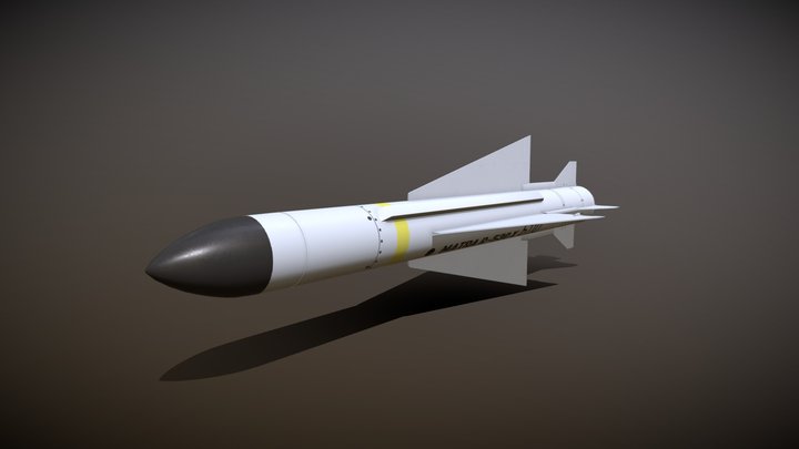 Matra 530 Missile 3D Model