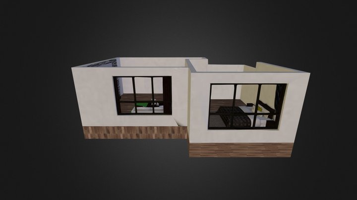 Livingroom 2 3D Model