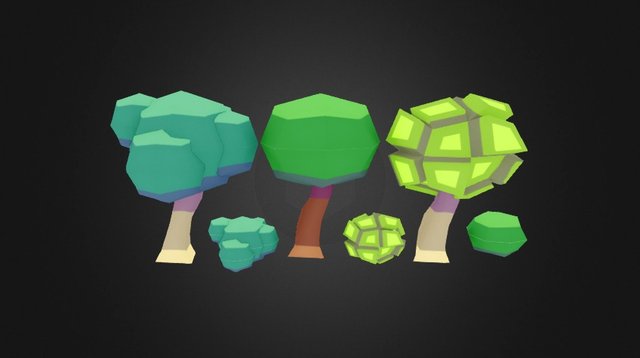 Trees 3D Model