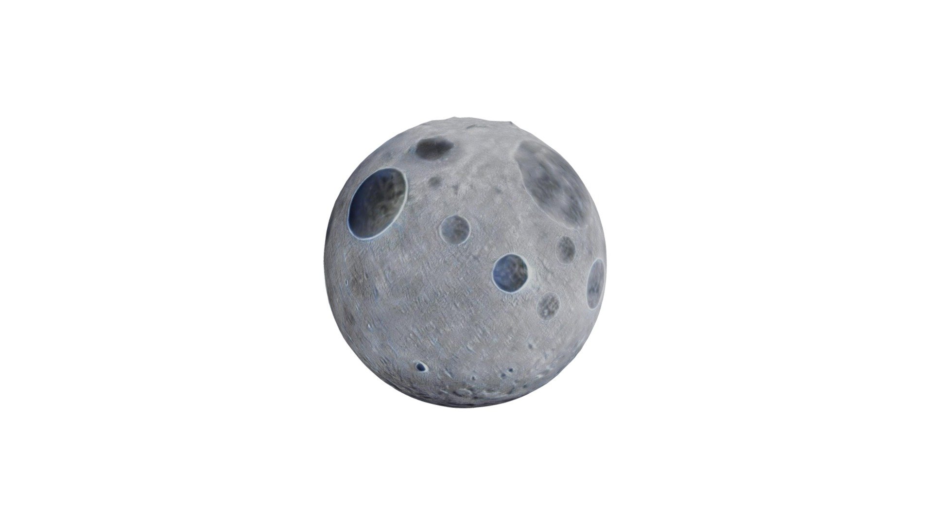 Stylized Moon - Buy Royalty Free 3D model by MuseModels [f149949 ...