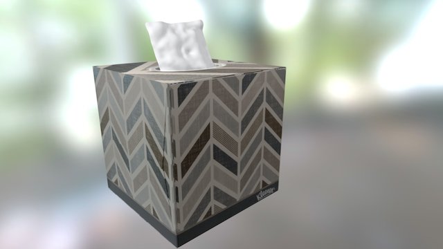 Tissue box 3D Model