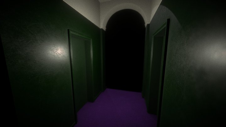 Couloir Hotel Limbo 3D Model