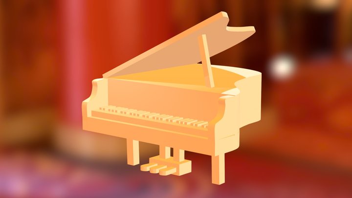 Piano 2.0 3D Model