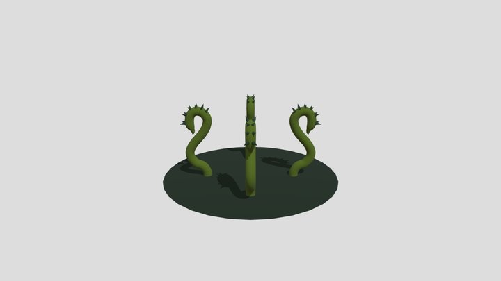 Monster from the swamp 3D Model