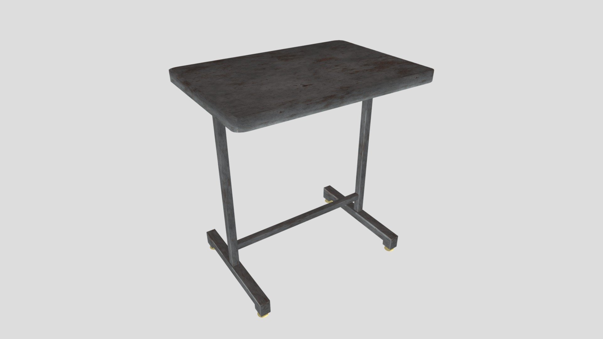 Metal Table (FBX) 1K 10MB - Download Free 3D model by Combinators ...