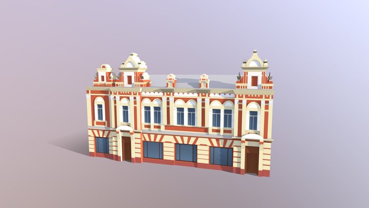 Bazanov's merchant house 3D Model