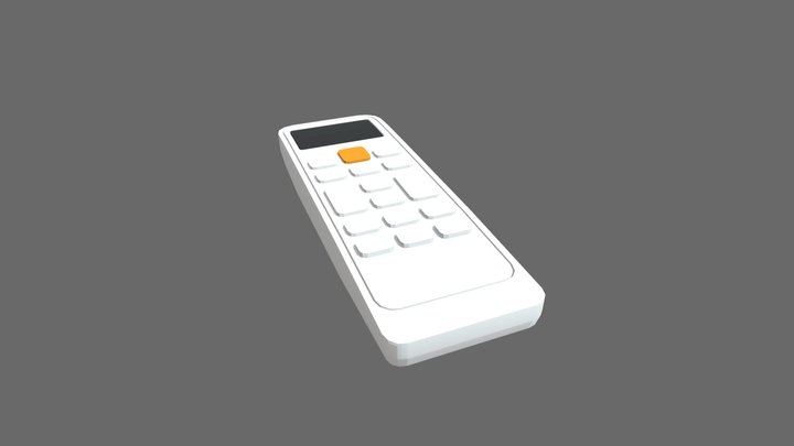 Air condition control 3D Model