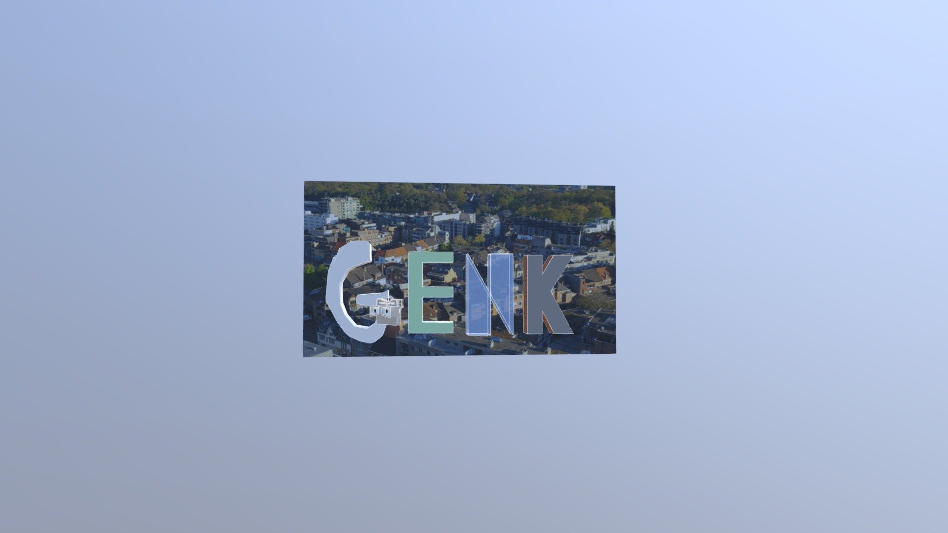 Genk 3-d foto